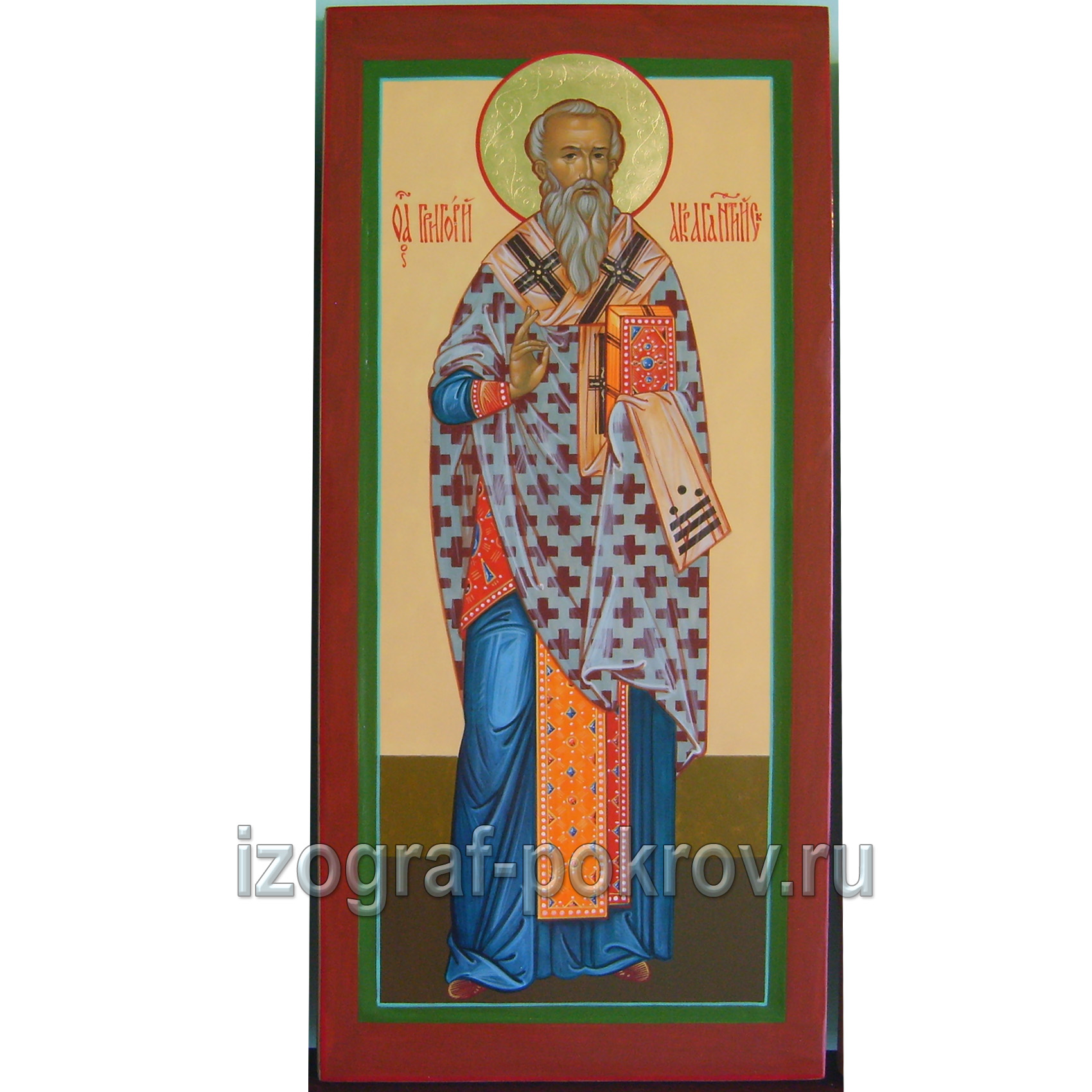 Икона мерная Григорий Акрагантийский