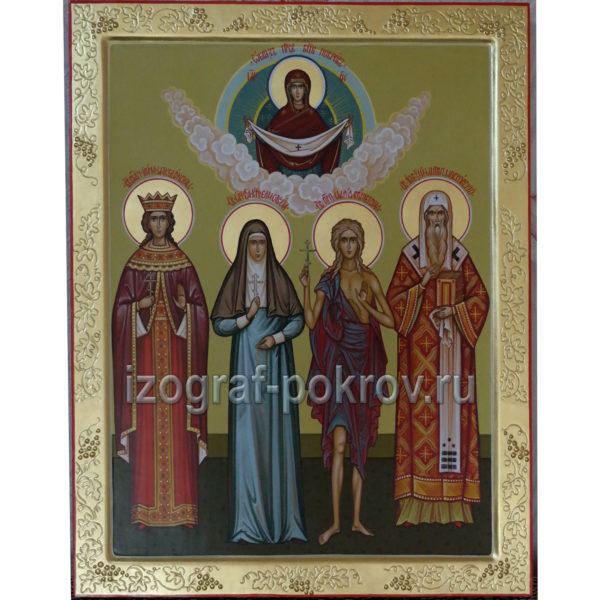 икона семейная 4 святых для семьи