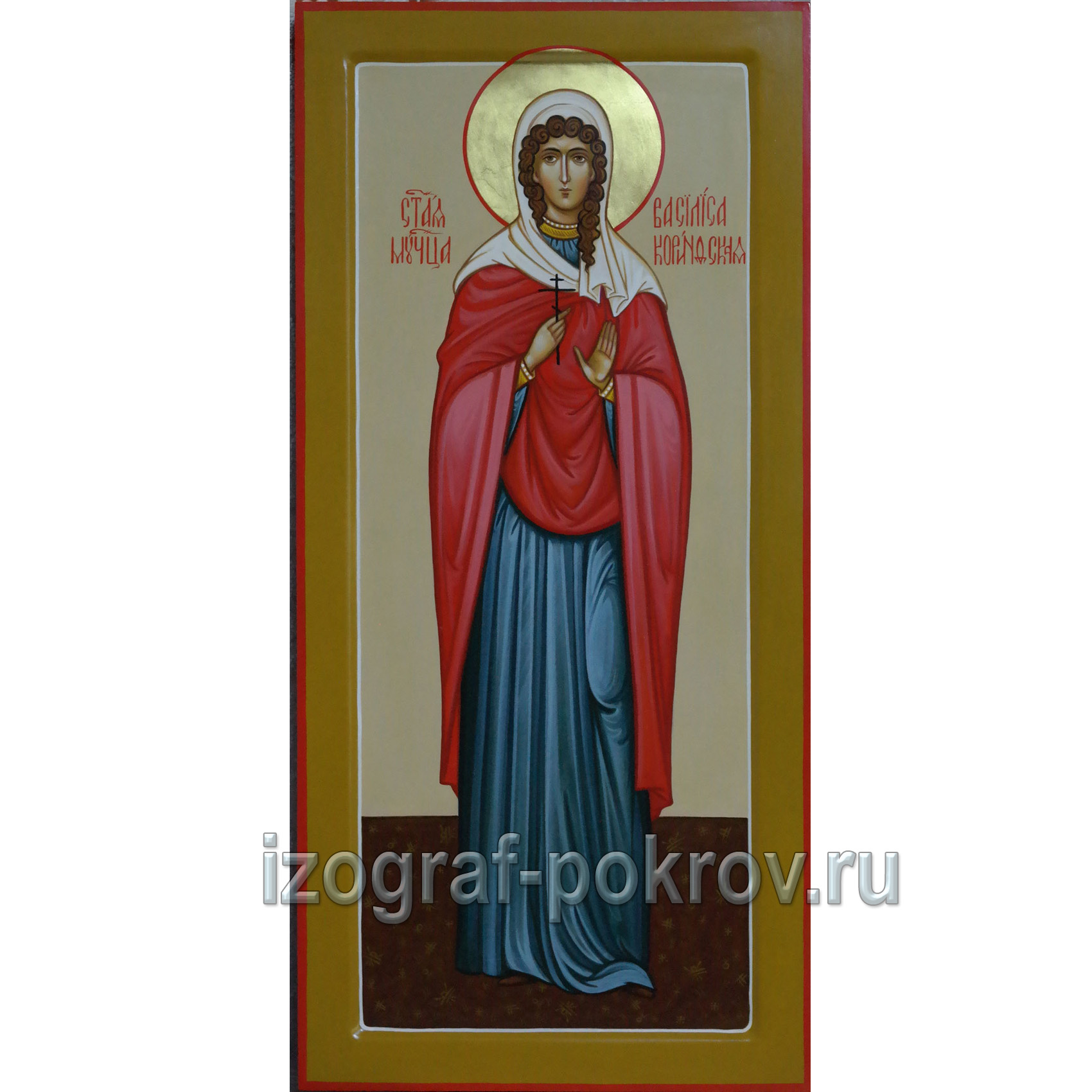 Мерная икона Василиса Коринфская