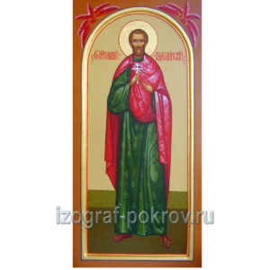 Икона мученик Тимофей Палестинский. Иконописная Покров Констаниновск