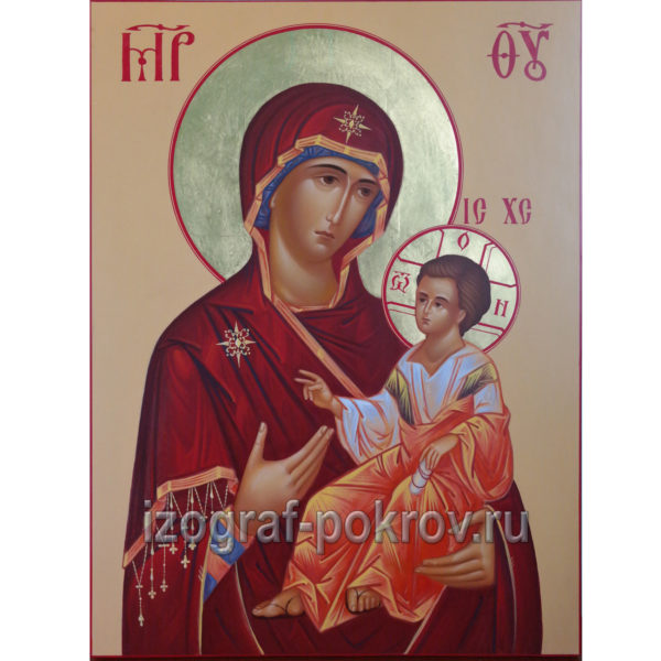 Деисус - икона Казанской Божией Матери