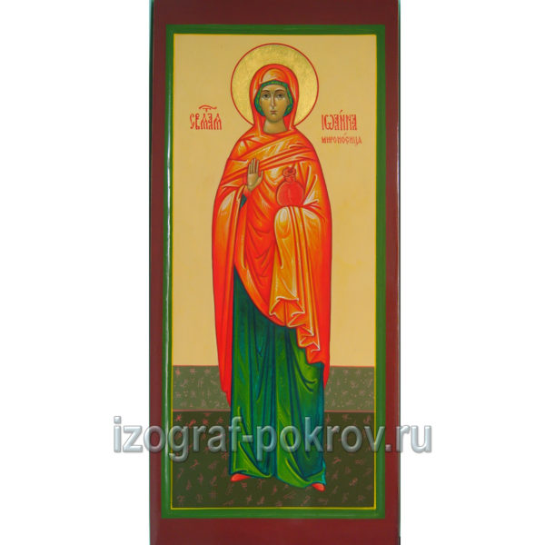 Мерная икона святая Иоанна Мироносица